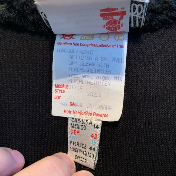 JOSEPH RIBKOFF Long Coat with Faux Fur Trim - Picture 8 of 8